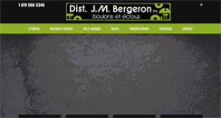 Desktop Screenshot of boulonsjmbergeron.com