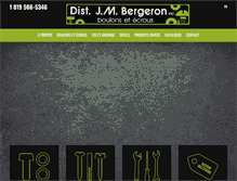 Tablet Screenshot of boulonsjmbergeron.com
